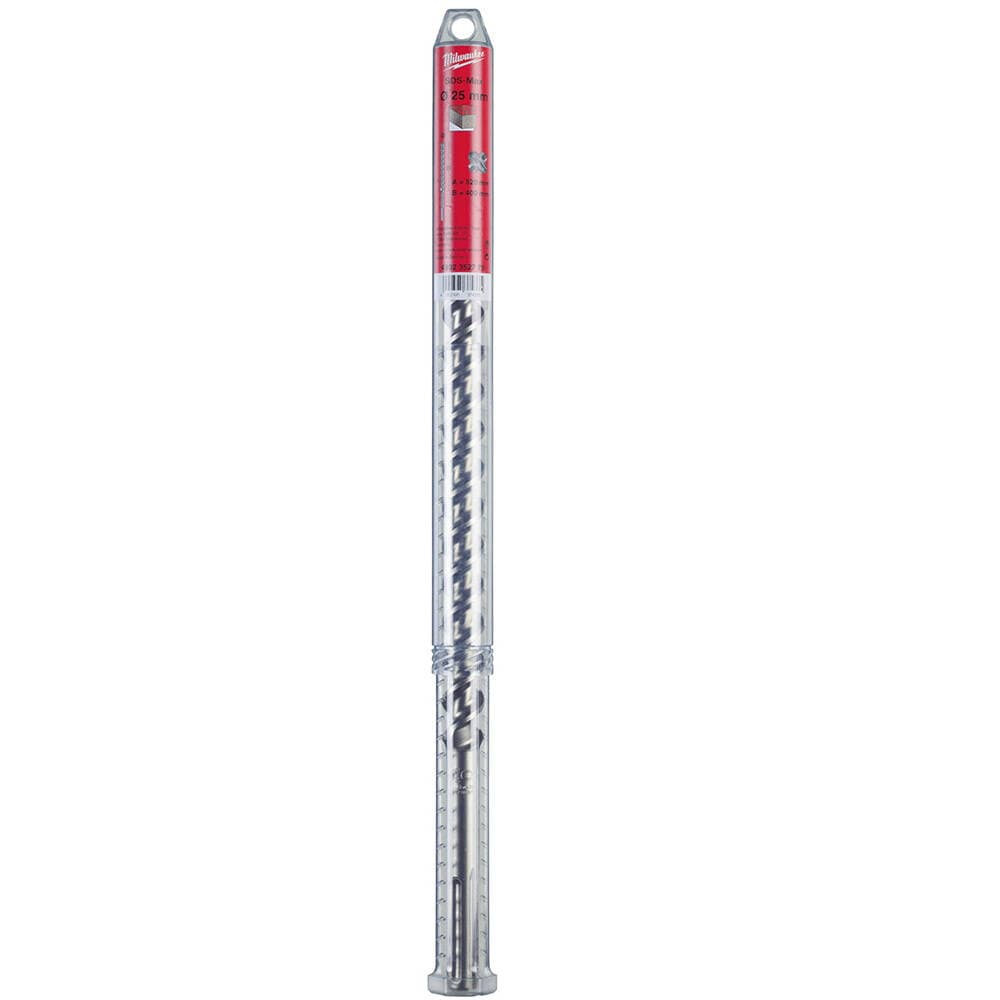 Milwaukee 25x520 mm SDS-Max Diamond-Tipped Drill Bit — image 1
