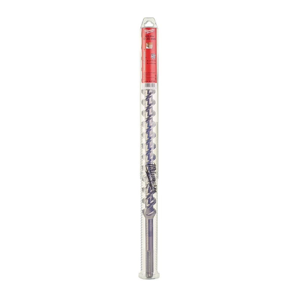 Milwaukee 35x570 mm SDS-Max Elmas Uçlu Matkap Ucu — görsel 1