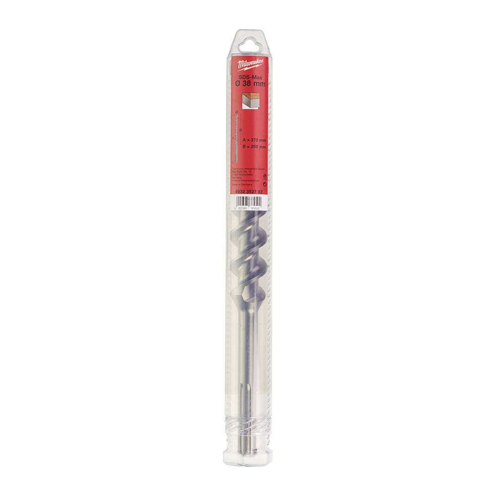 Milwaukee 38x370 mm SDS-Max Elmas Uçlu Matkap Ucu — görsel 1