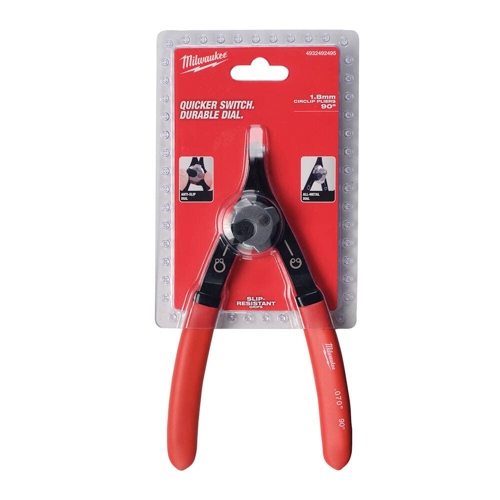 Milwaukee 90 Derece Açılı 1,8mm Segman Pensesi Büyük Boy — görsel 1