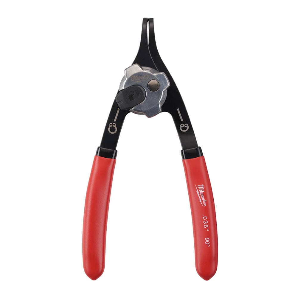 Milwaukee 90 Derece Açılı 0.9mm Segman Pensesi Küçük Boy — görsel 1