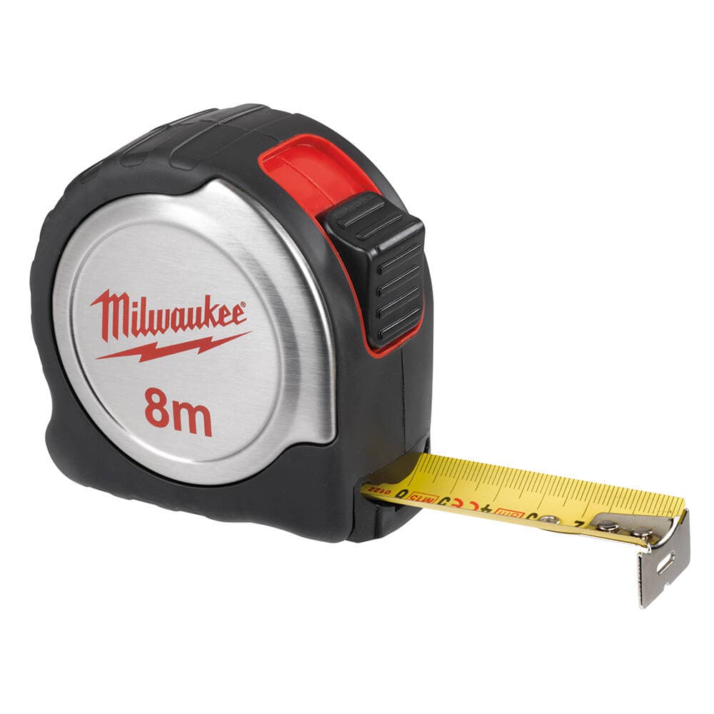 Milwaukee 8/25 mm Inox Gövde Şerit Metre — görsel 2