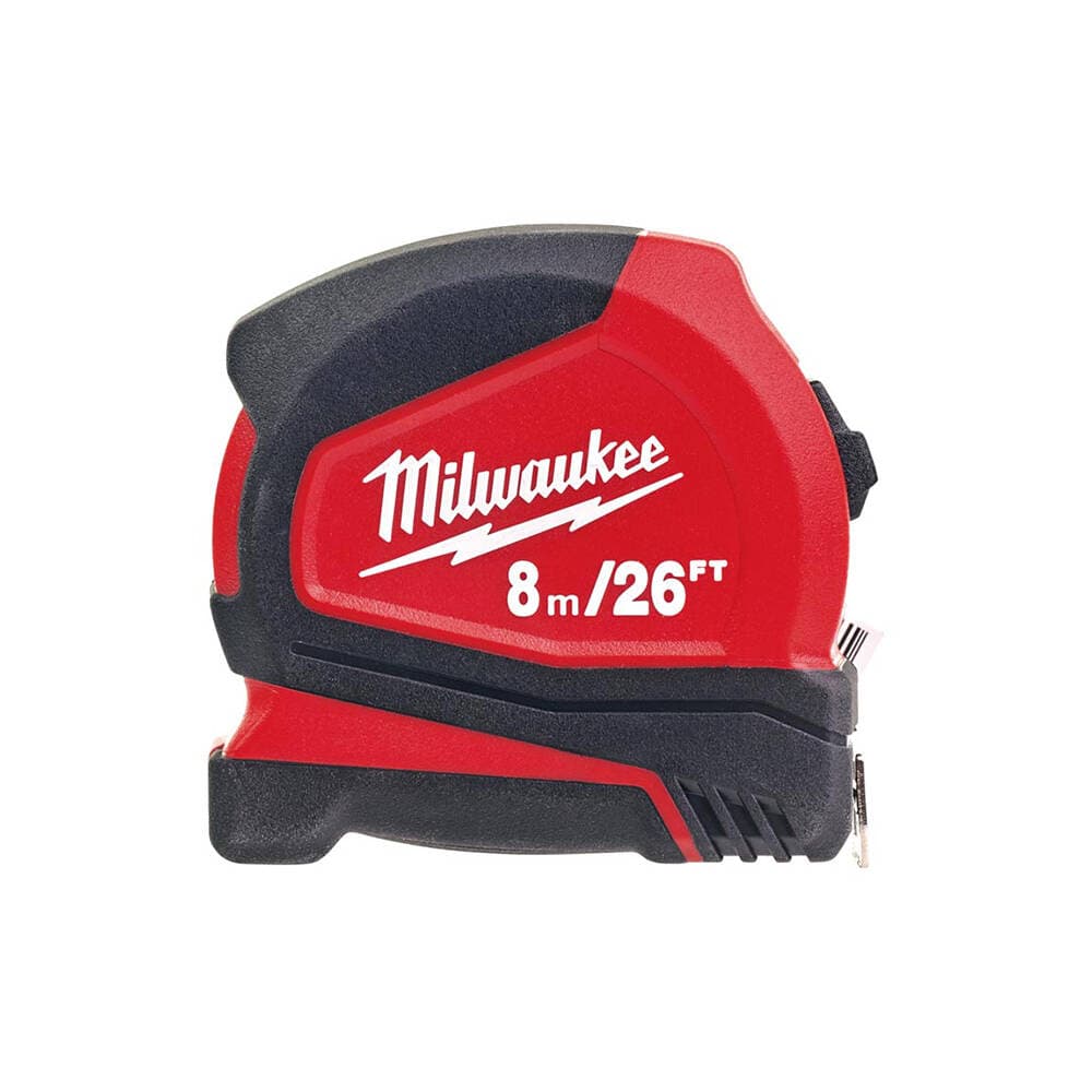 Milwaukee 8m/26 inc Pro Kompakt Şerit Metre — görsel 1