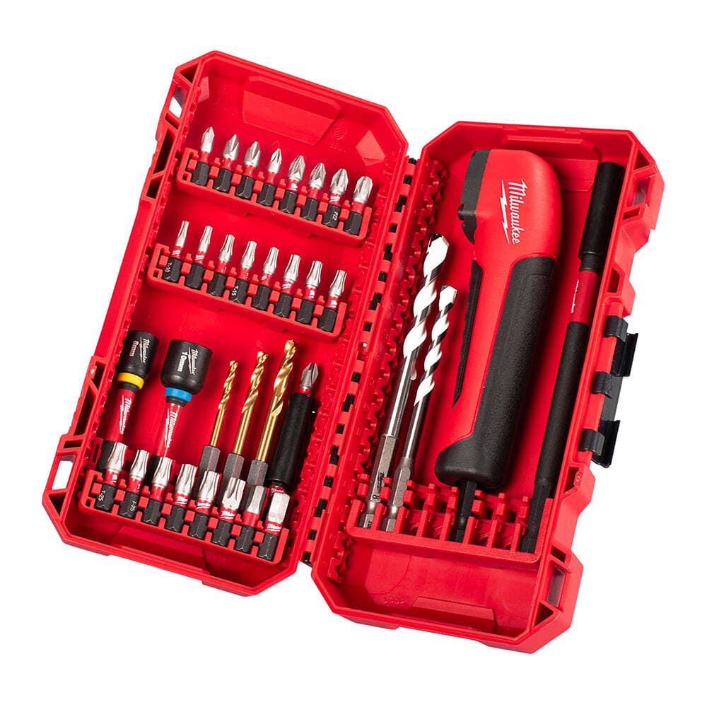 Milwaukee 35 Parça Shockwave Impact Bits Seti