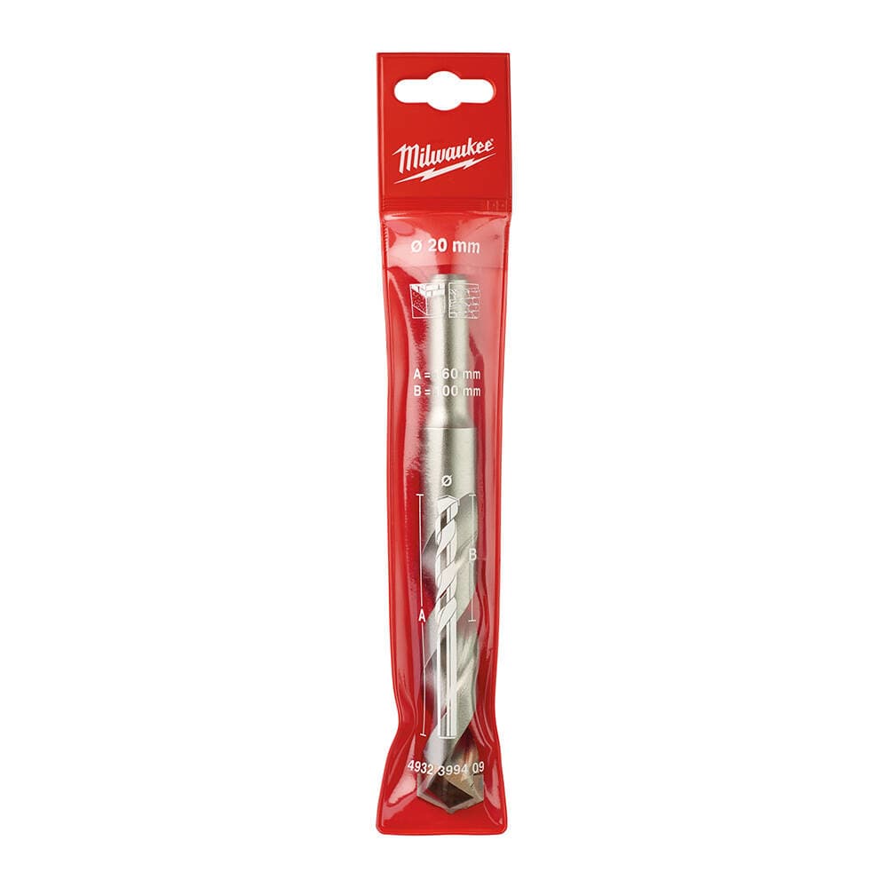 Milwaukee 20.0x160 mm Taş. Granit Matkap Ucu — görsel 1