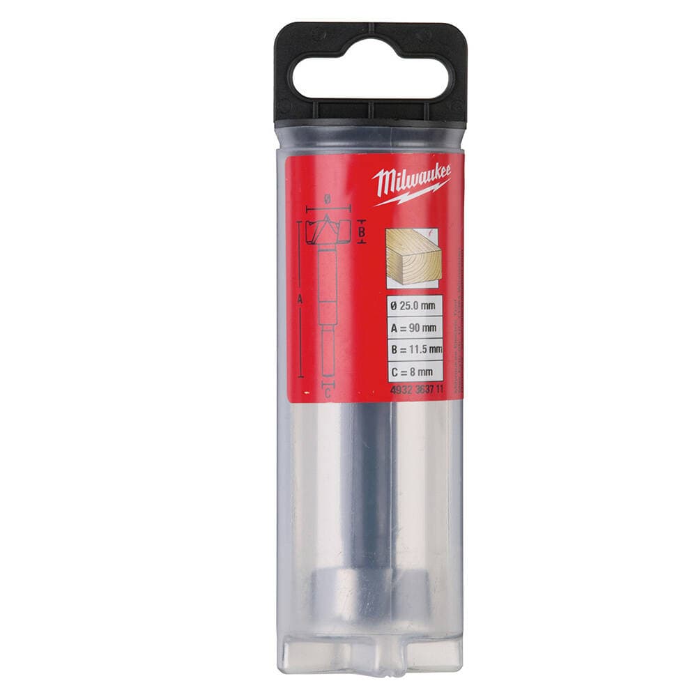 Milwaukee 25x90 mm Taş Menteşe Ucu — görsel 1