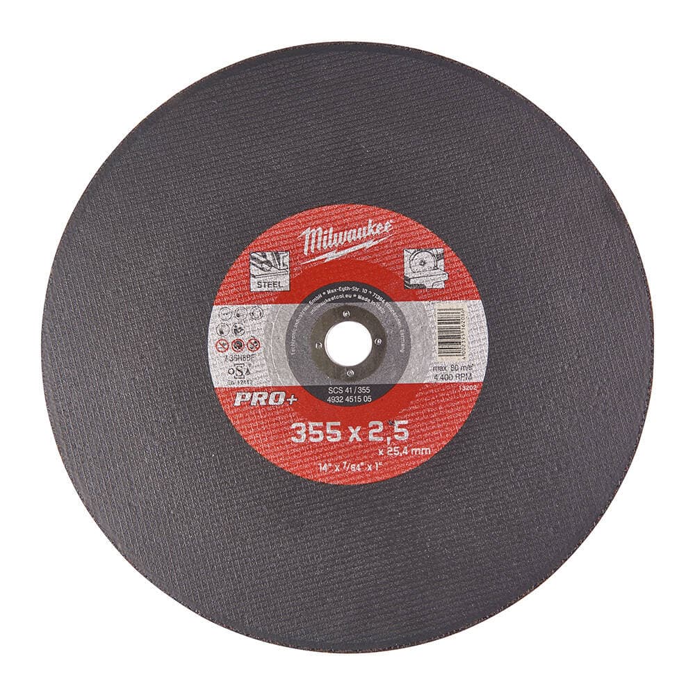 Milwaukee Metal Kesme Taşı - 355x25.4 mm — görsel 1