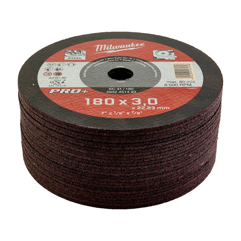 Milwaukee Metal Cutting Disc 180x22x3 mm — image 2