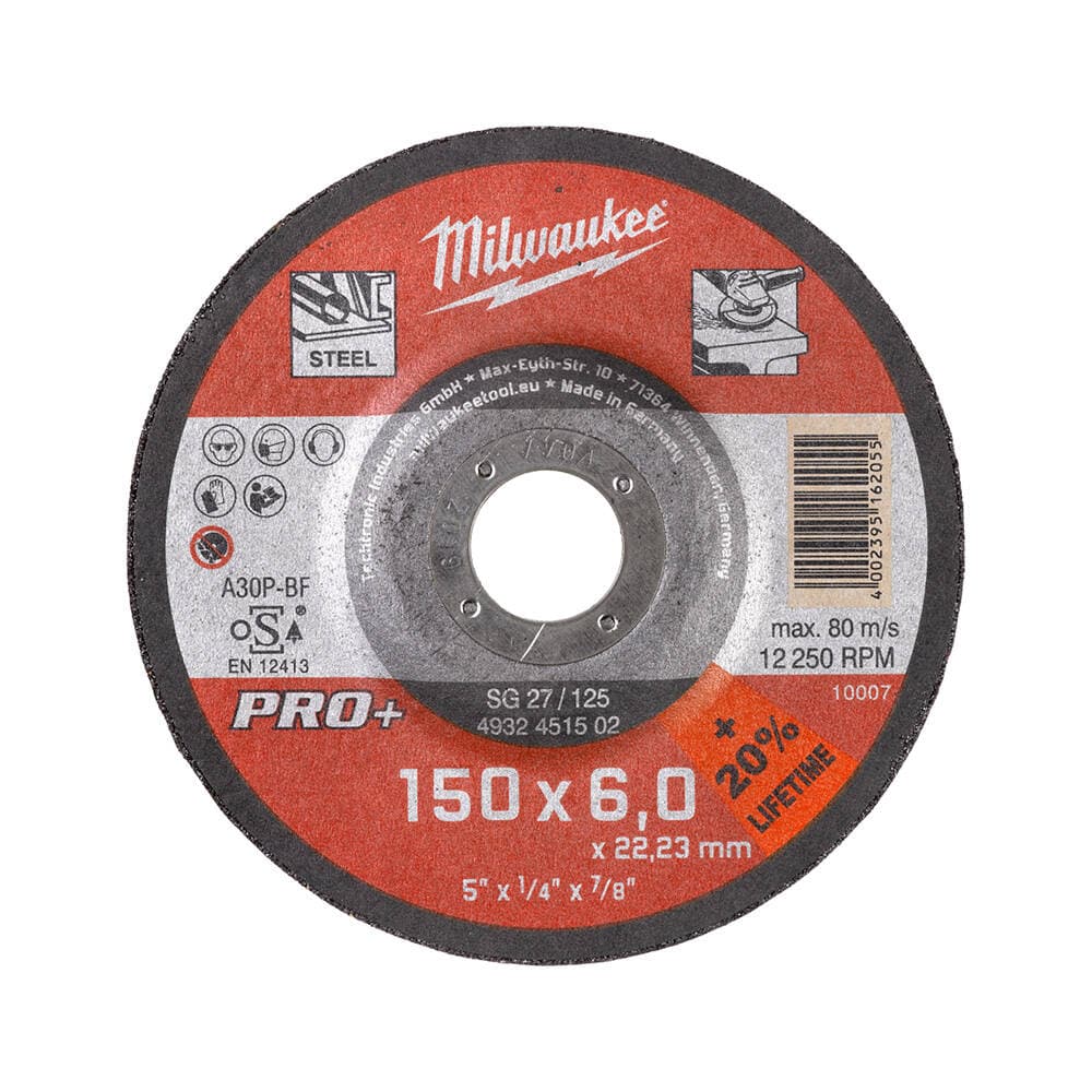 Milwaukee 150x7 mm Metal Taşlama Taşı