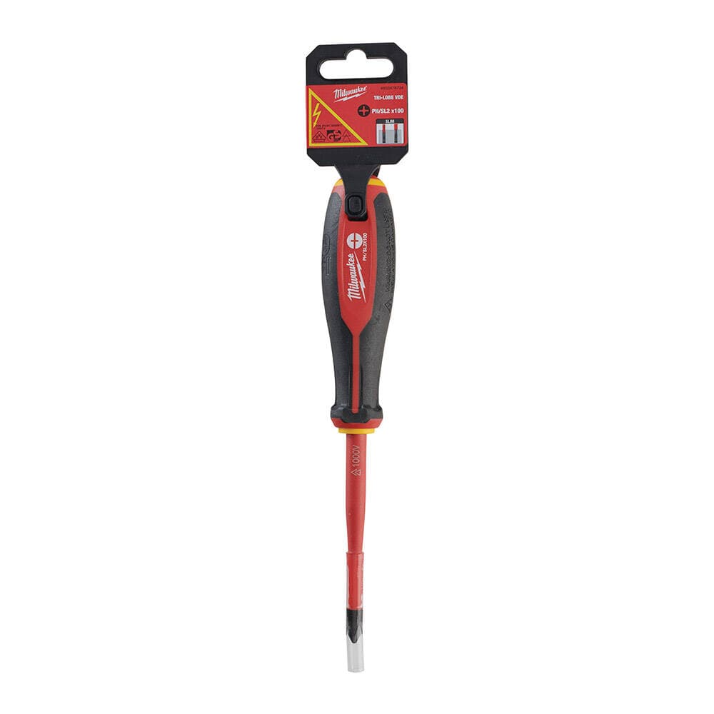 Milwaukee PH/SL2x100 TRI-LOBE VDE Tornavida — görsel 1
