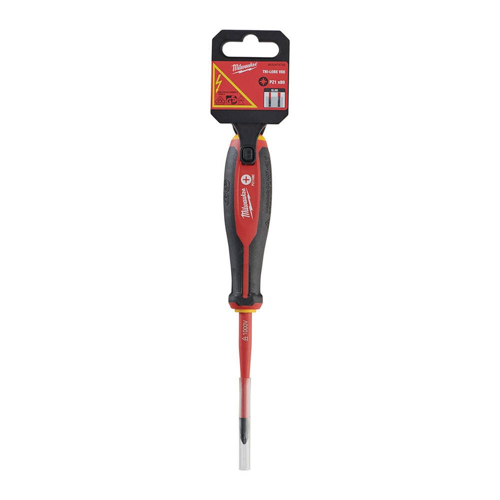 Milwaukee PZ1x80 TRI-LOBE VDE Tornavida — görsel 1