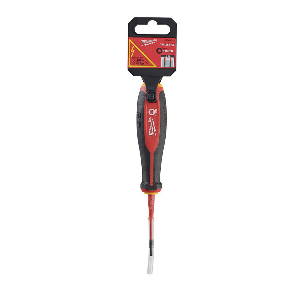 Milwaukee T10x60 TRI-LOBE VDE Tornavida — görsel 1