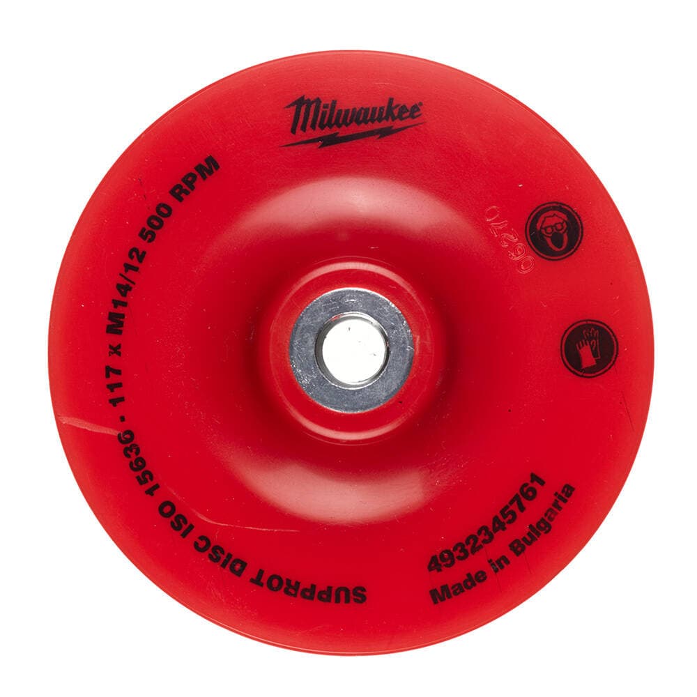 Milwaukee 125 mm Disk Sandpaper Destek Pedi — image 2