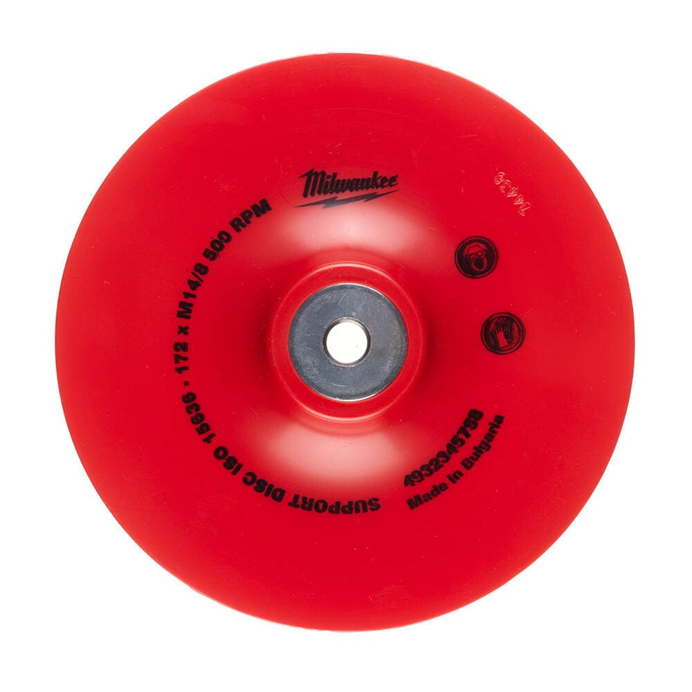 Milwaukee 170 mm Disk Sandpaper Destek Pedi — image 2