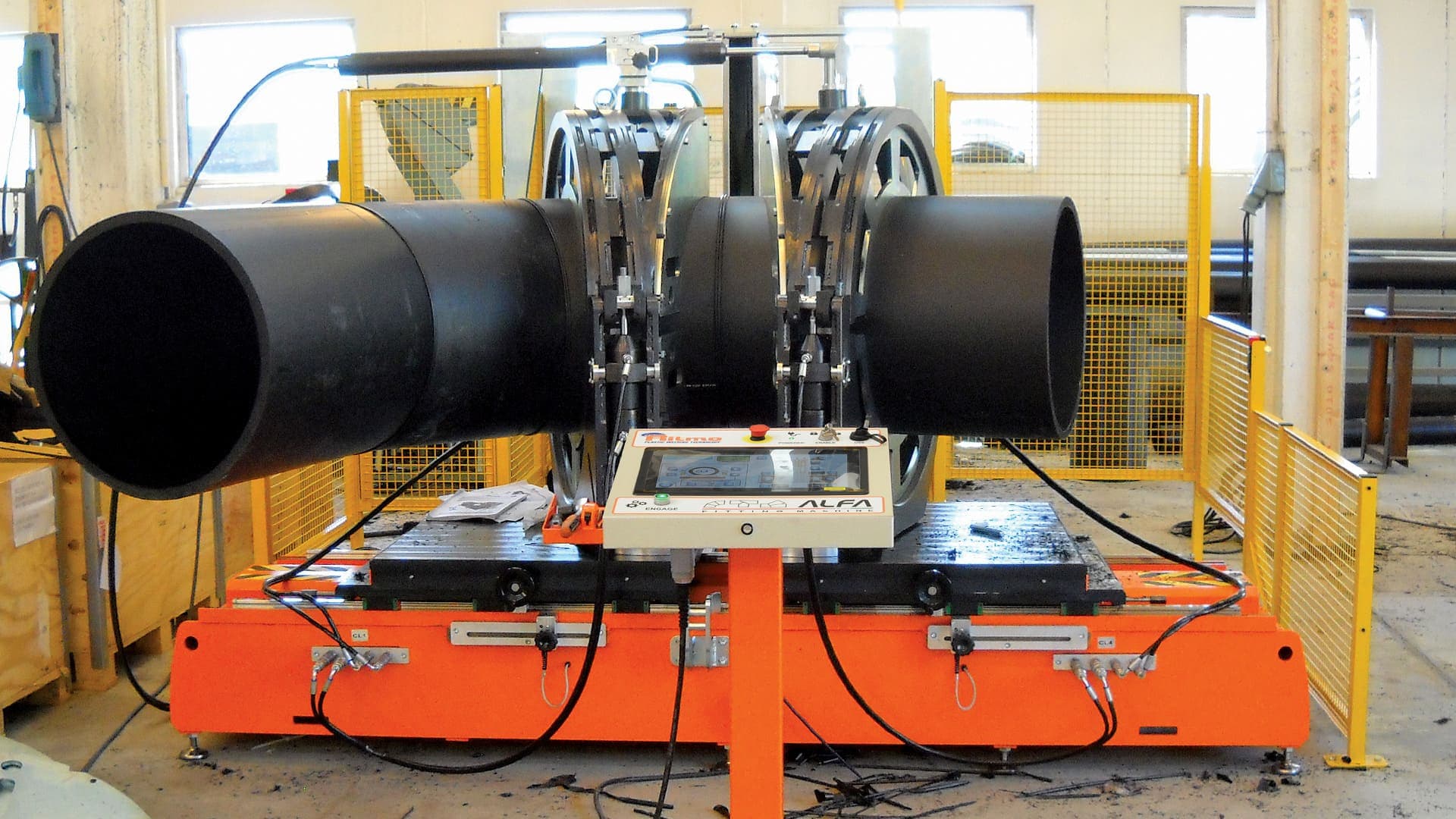 Ritmo Alfa 1000 CNC TAB Fittings Fabrication Machine Ø 355-1000 mm — image 4
