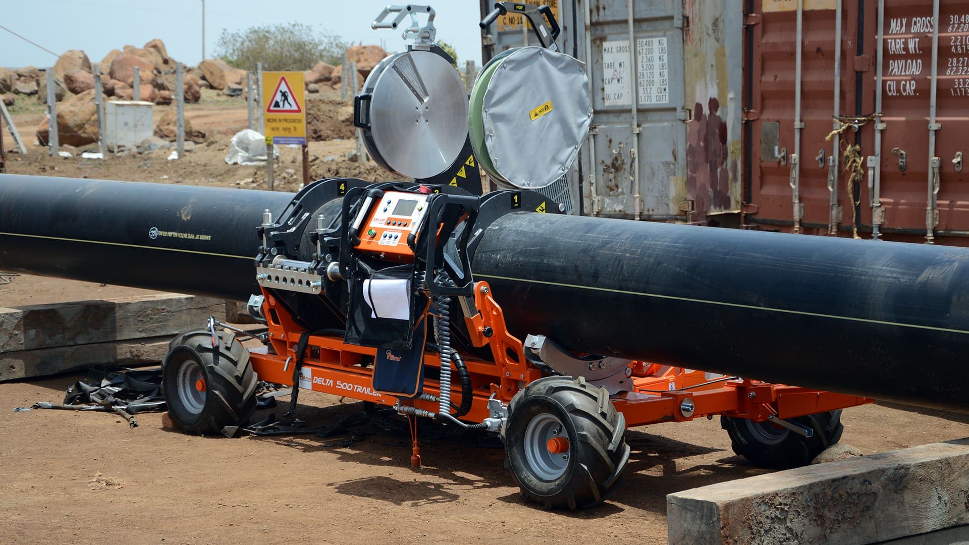Ritmo Delta 500 Trailer Butt Fusion Machine Ø 200-500 mm — image 3
