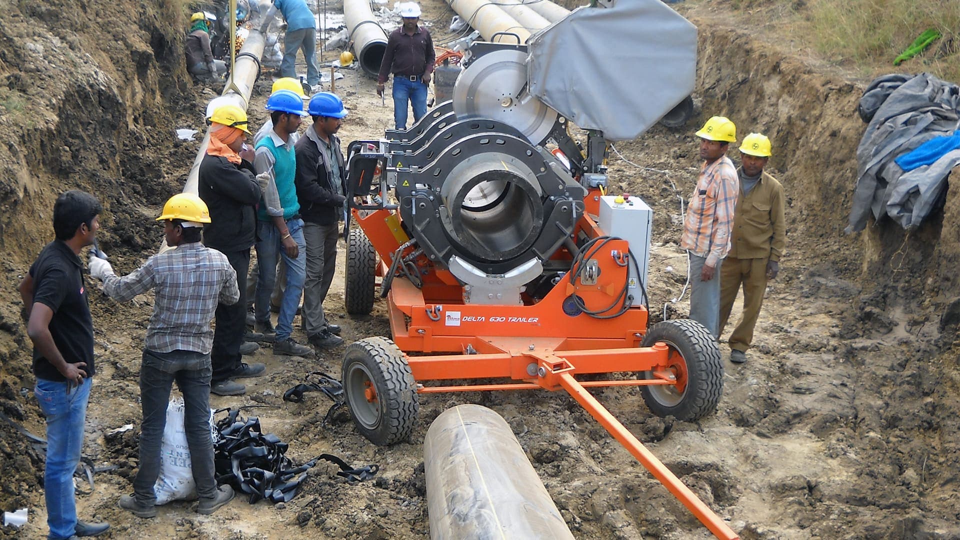 Ritmo Delta 630 Trailer Butt Fusion Machine Ø 225-630 mm — image 5