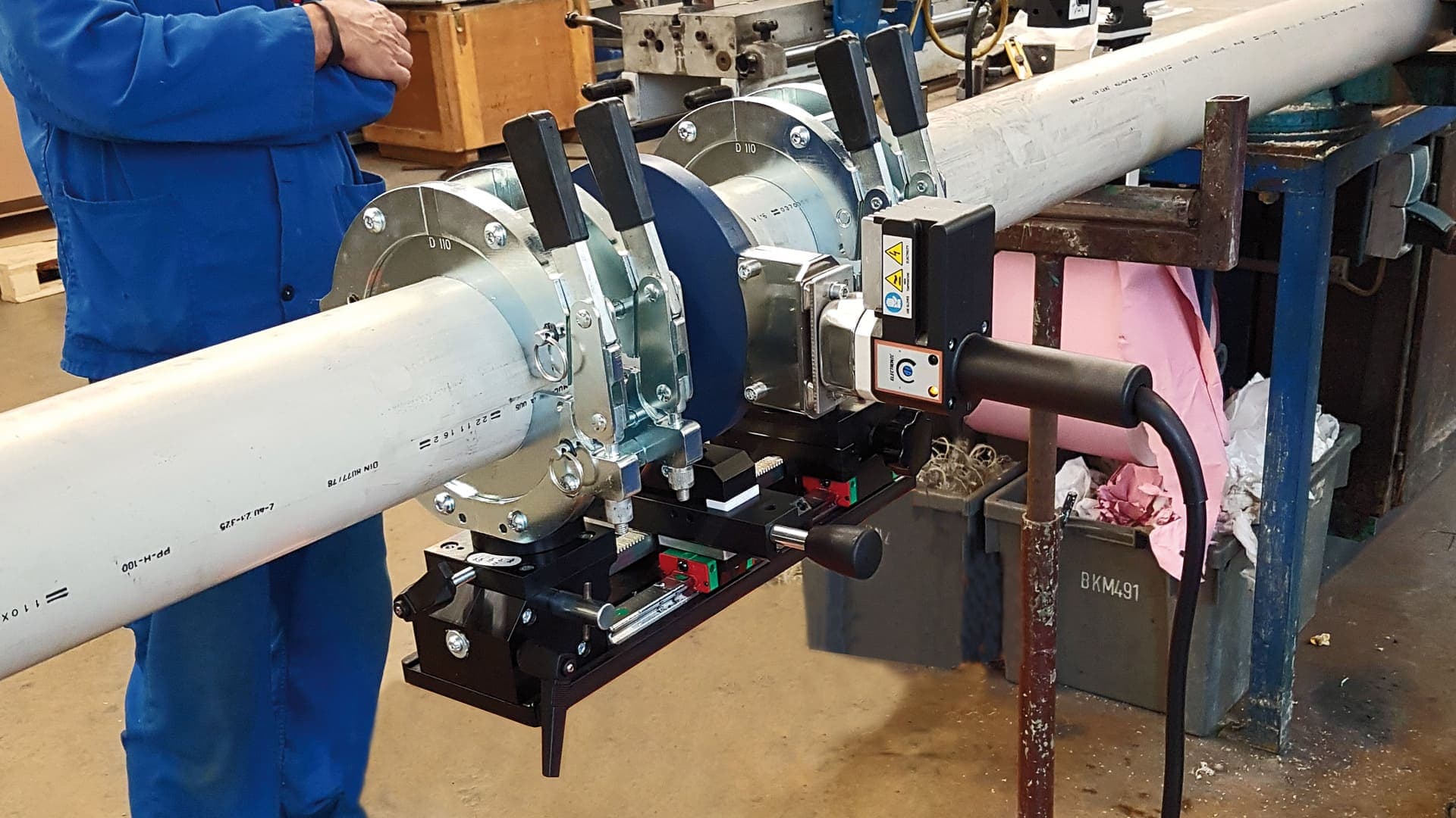 Ritmo Gamma 160 Mechanical Butt Fusion Machine Ø 40-160 mm — image 8