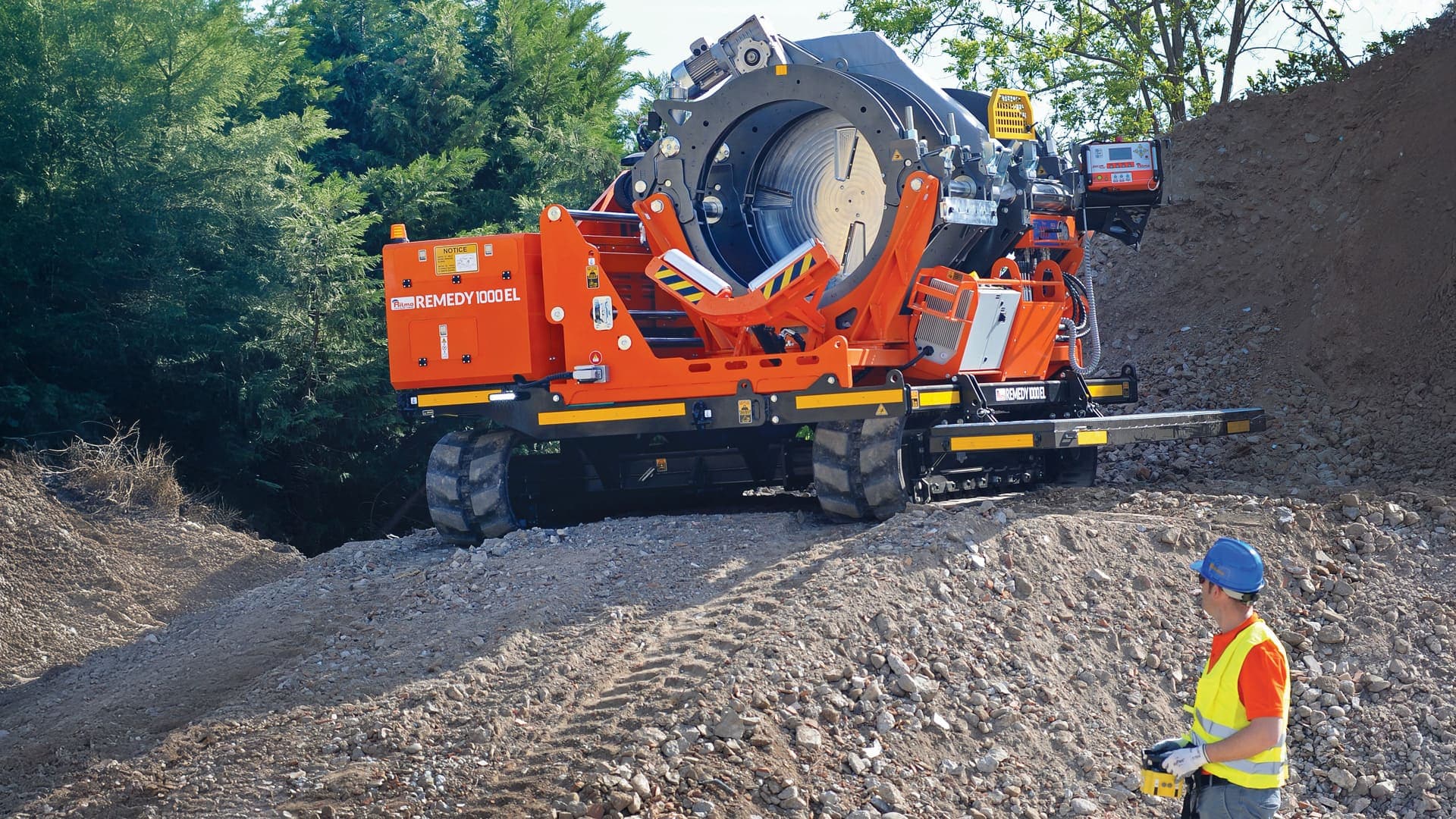 Ritmo Remedy 1000 Tracked Butt Fusion Machine Ø 355-1000 mm — image 8
