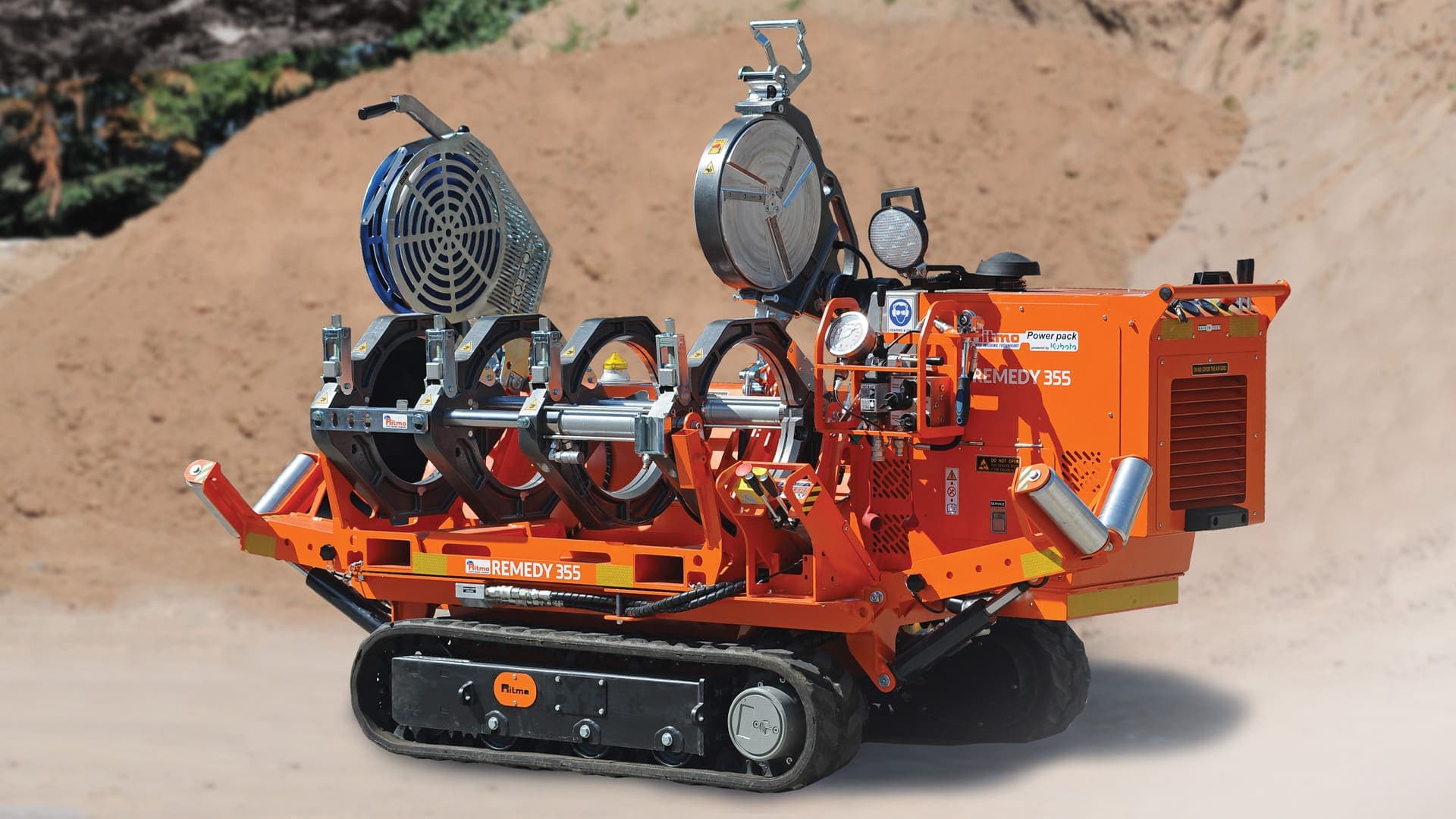 Ritmo Remedy 355 Tracked Butt Fusion Machine Ø 125-355 mm — image 3