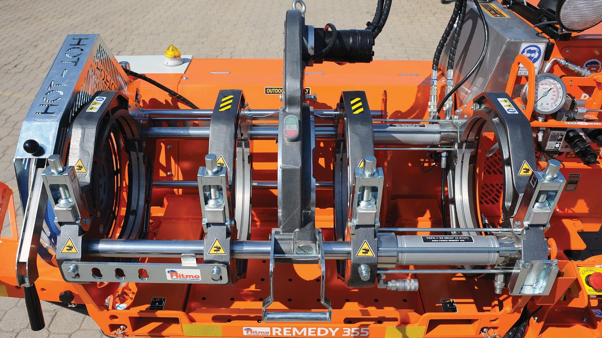 Ritmo Remedy 355 Tracked Butt Fusion Machine Ø 125-355 mm — image 6