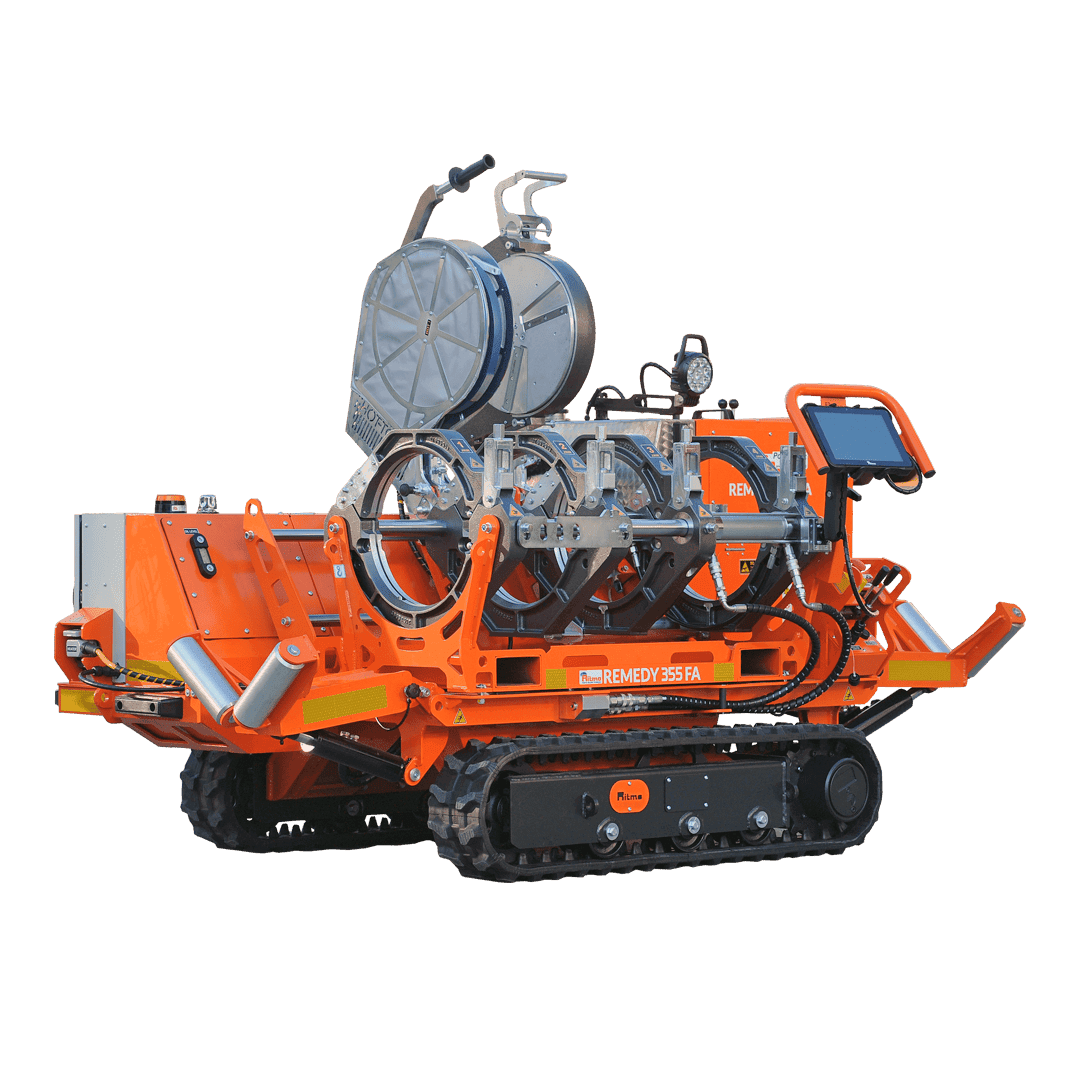 Ritmo Remedy 355 FA Tracked Butt Fusion Machine Ø 125-355 mm