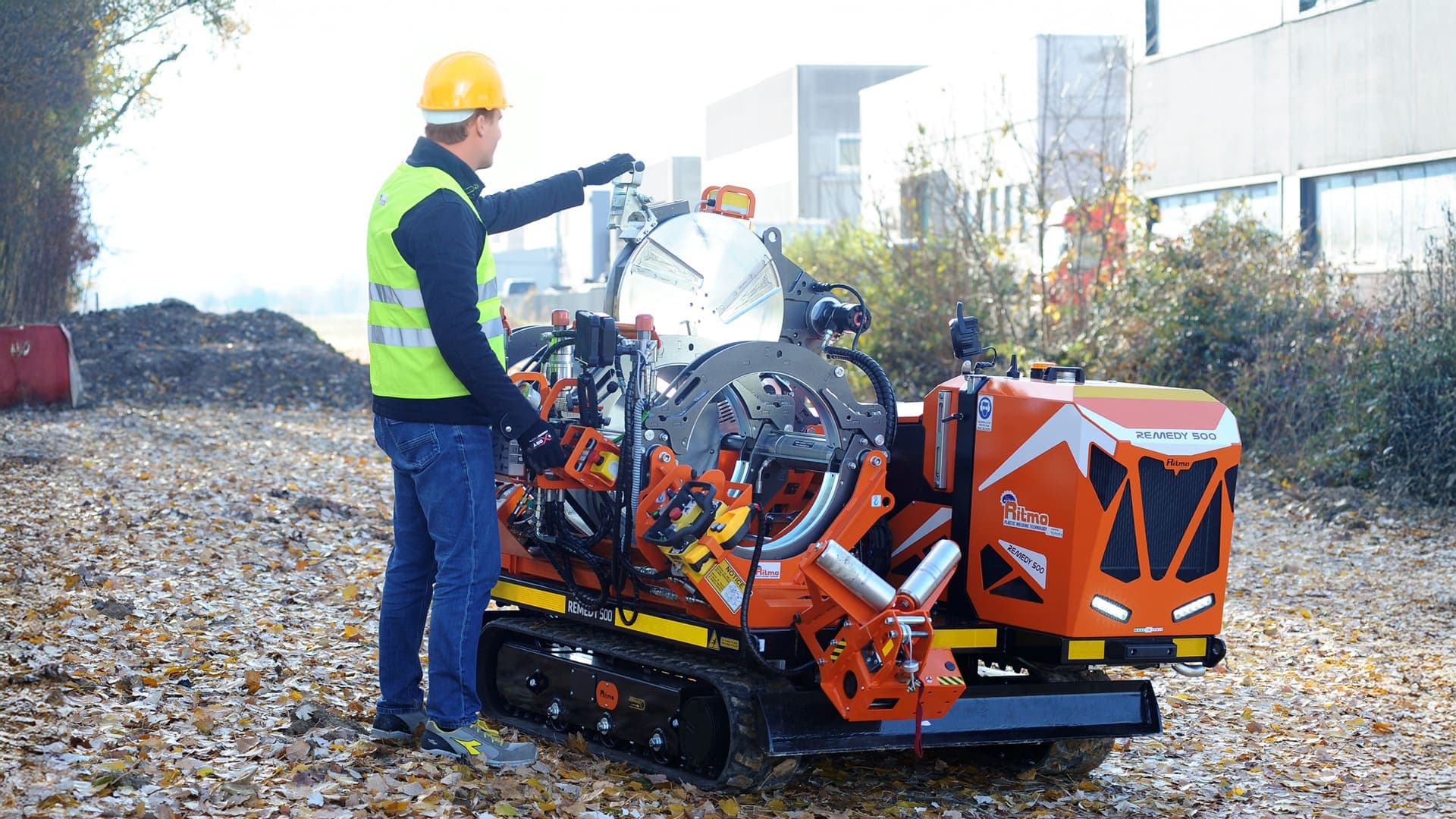 Ritmo Remedy 500 V1 Tracked Butt Fusion Machine Ø 200-500 mm — image 5