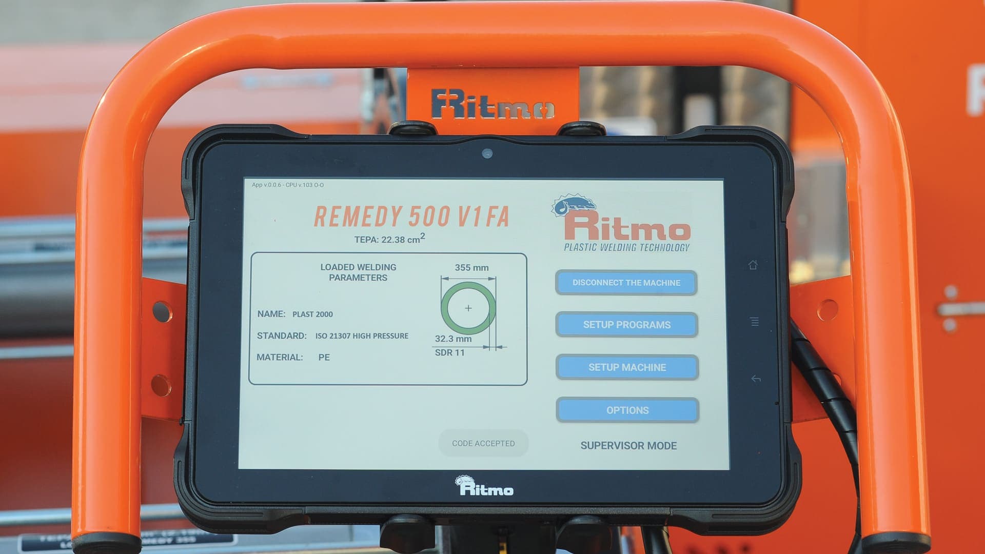 Ritmo Remedy 500 V1 FA Tracked Butt Fusion Machine Ø 200-500 mm — image 4