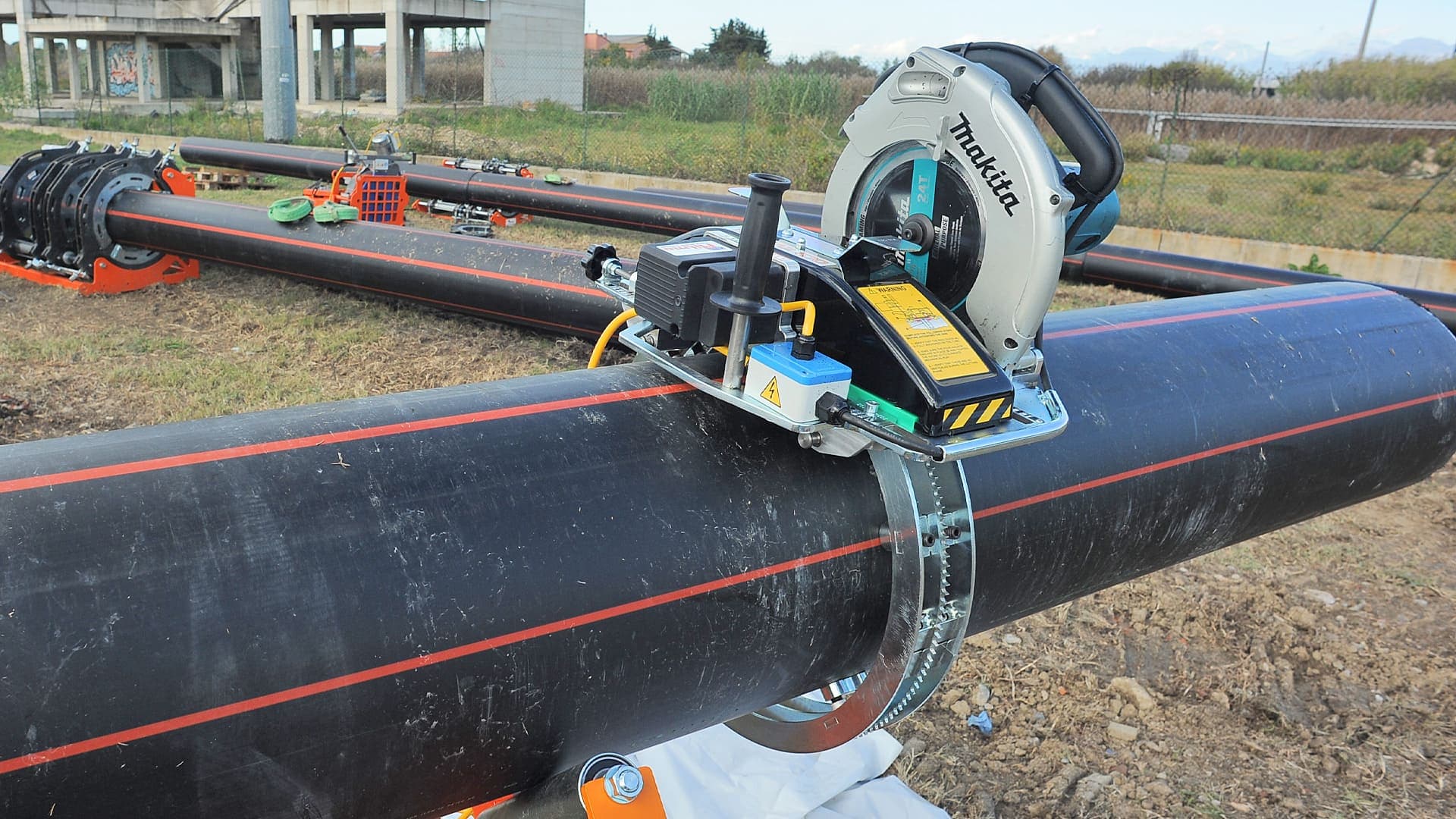 Ritmo Topgear 630 Portable Orbital Pipe Saw Ø 250-630 mm — image 2