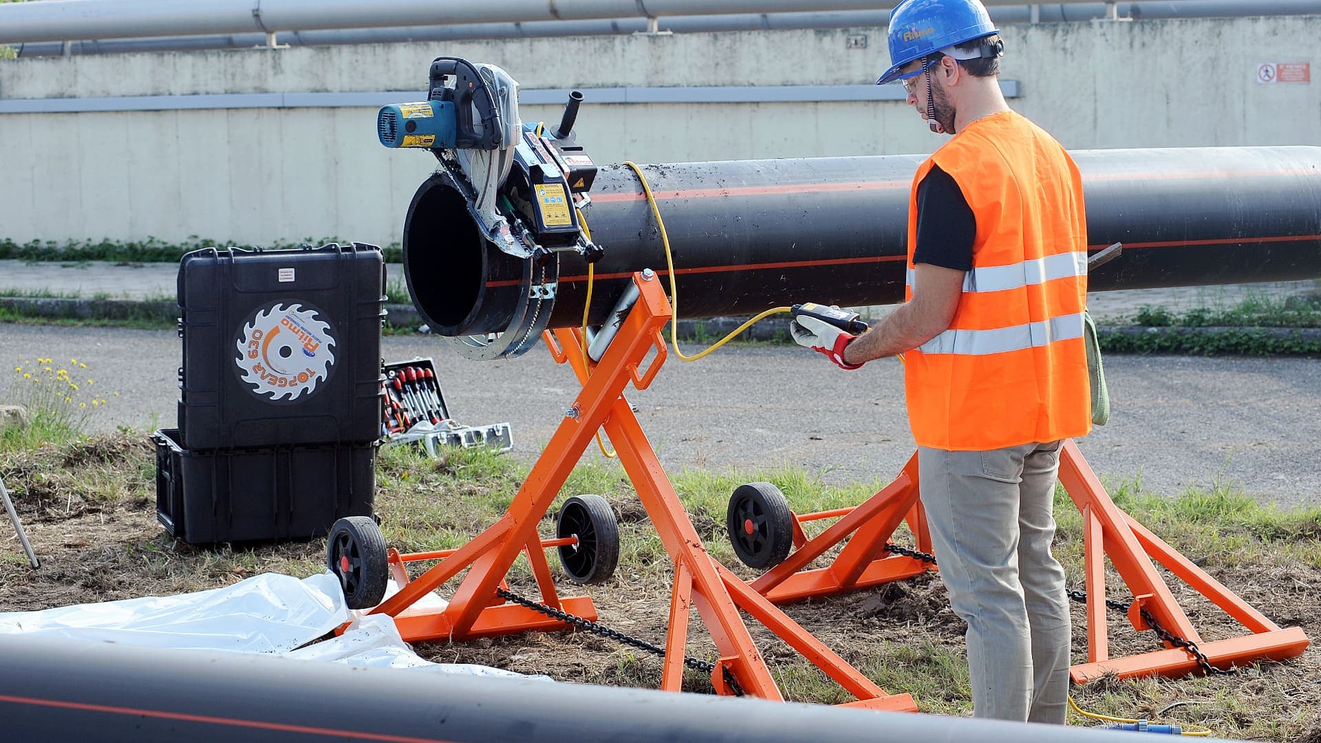 Ritmo Topgear 630 Portable Orbital Pipe Saw Ø 250-630 mm — image 5