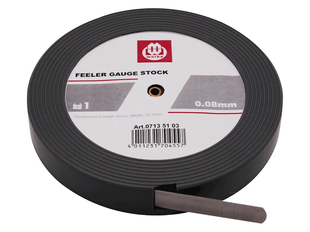 Werka Feeler Gauge Strip 5 m