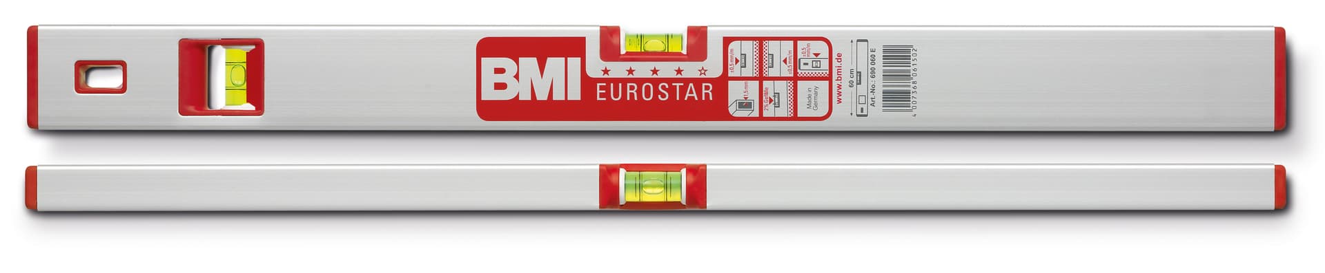 BMI Euro Star 690040E Alüminyum Su Terazisi 40 cm