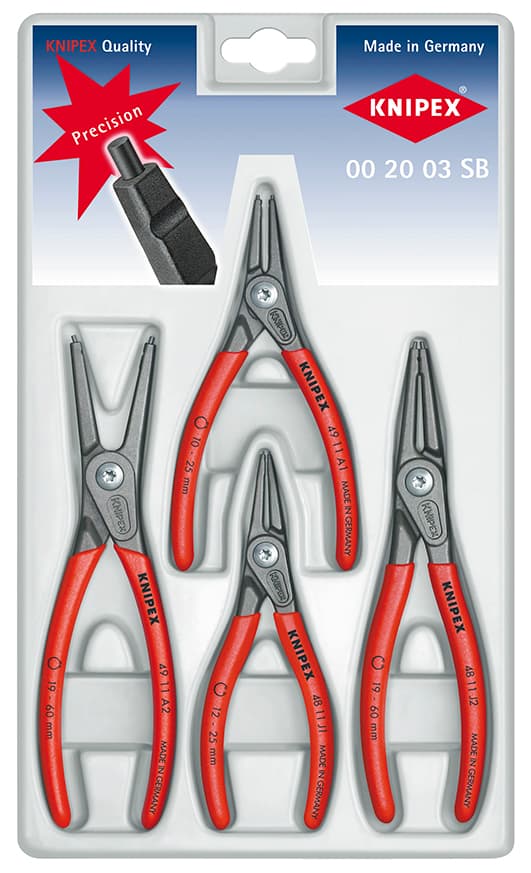 Knipex 002003SB SEGMAN PENSE SETİ