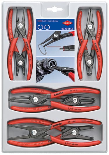 Knipex 002004SB SEGMAN PENSE SETİ