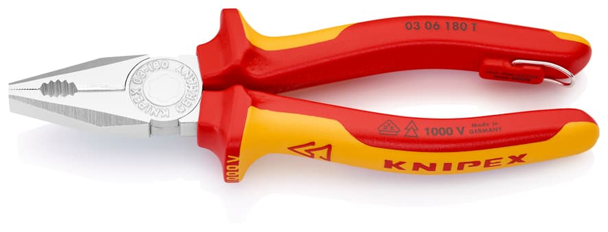 Knipex 0306180T ASMA HALKALI PENSE 180 mm — görsel 1