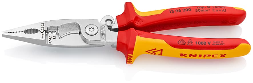 1396200 KNIPEX 13 96 200 Vde Kombine Elektrikçi Pensesi