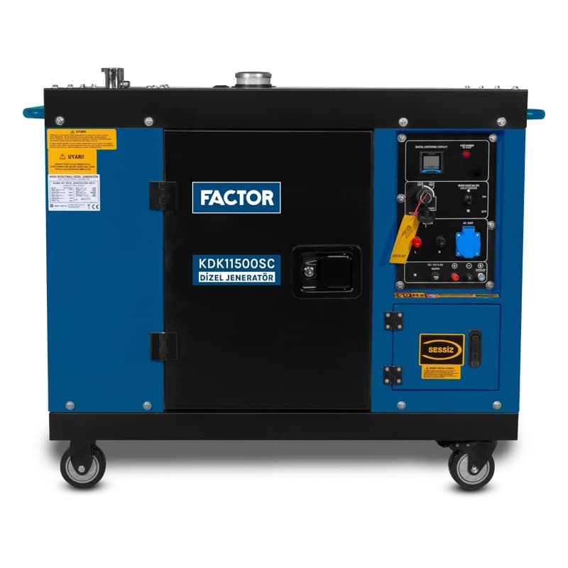 Factor FCKDK11500SC3 Canopy Diesel Generator 11 kVA