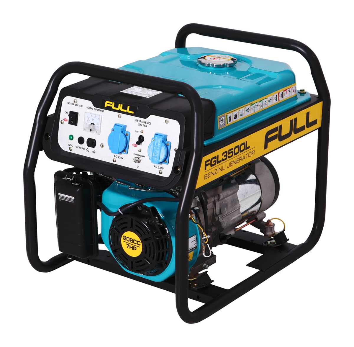 Full Jeneratör FGL 3500L Petrol Generator 3.5 kVA