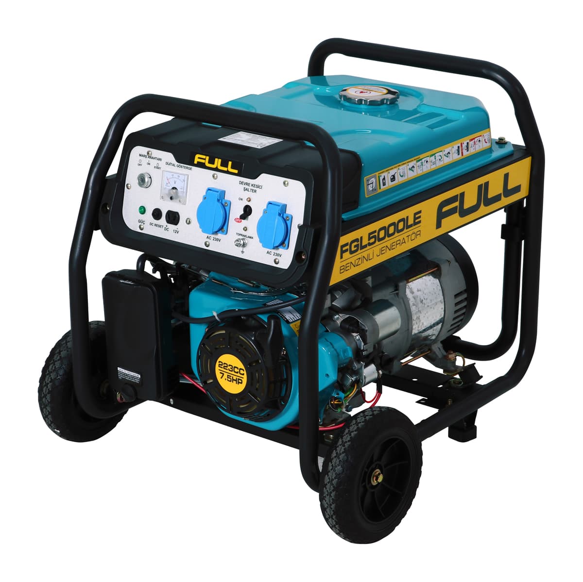 Full Jeneratör FGL 5000LE Petrol Generator 4.75 kVA
