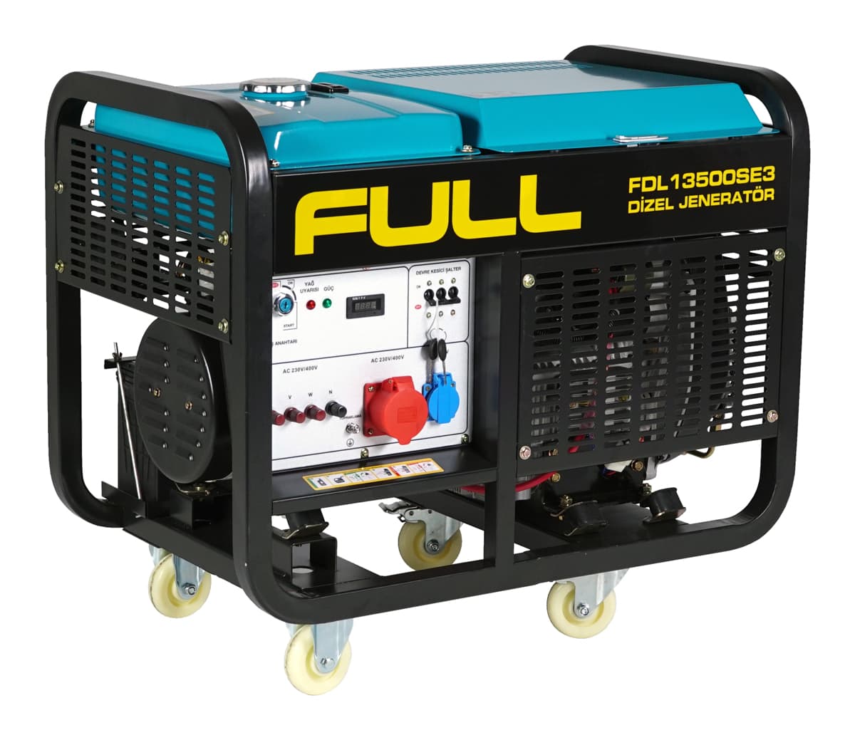 Full Jeneratör FDL 13500SE3 Portable Diesel Generator 13.75 kVA