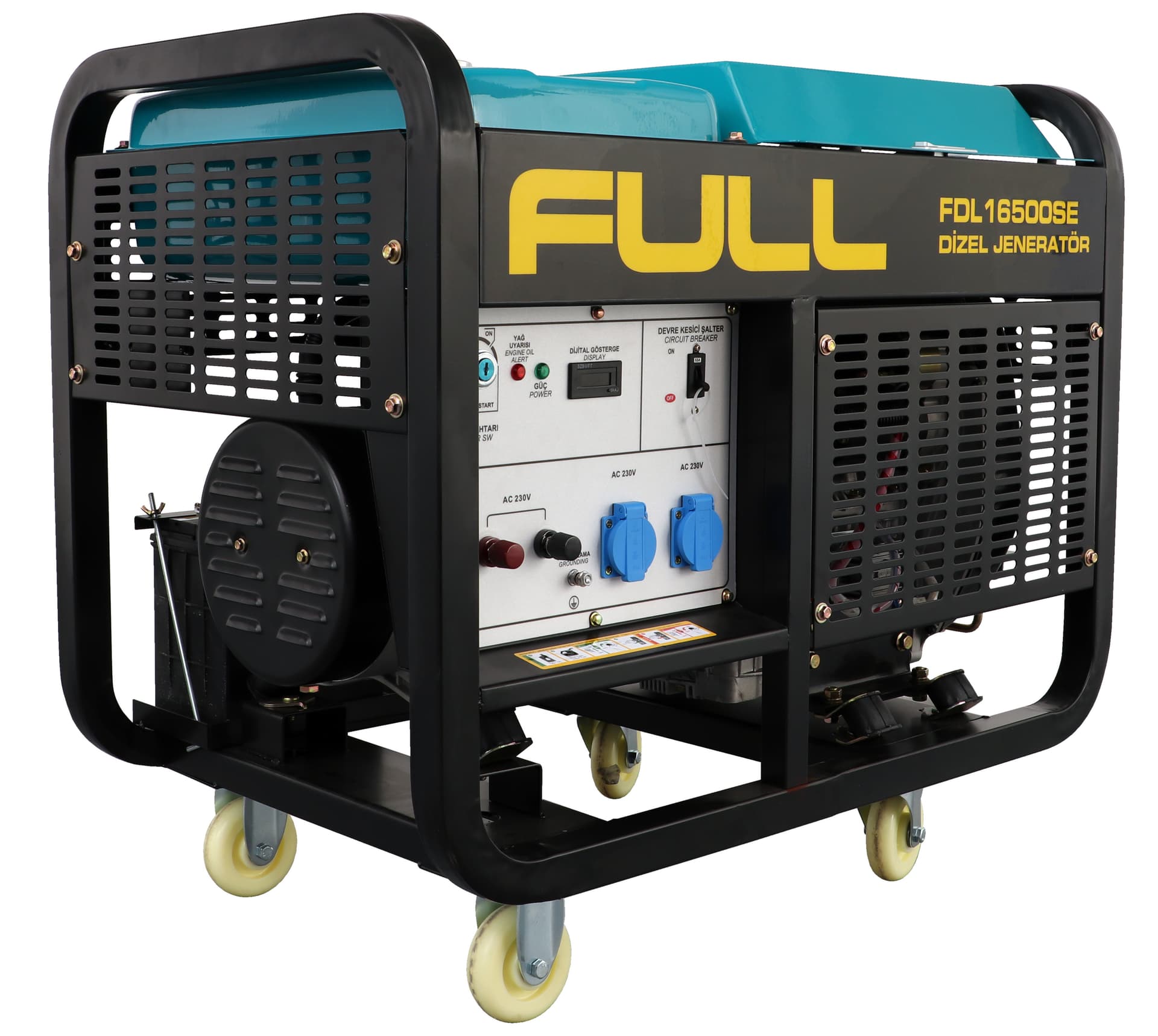 Full Jeneratör FDL 16500SE Portable Diesel Generator 16.25 kVA