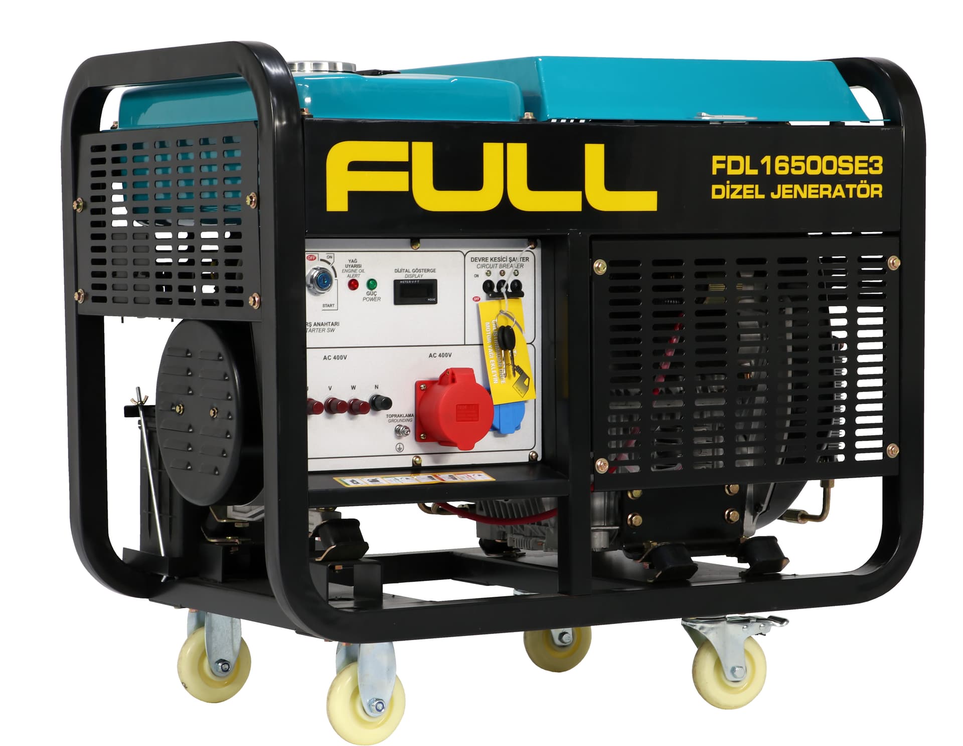 Full Jeneratör FDL 16500SE3 Portable Diesel Generator 16.25 kVA