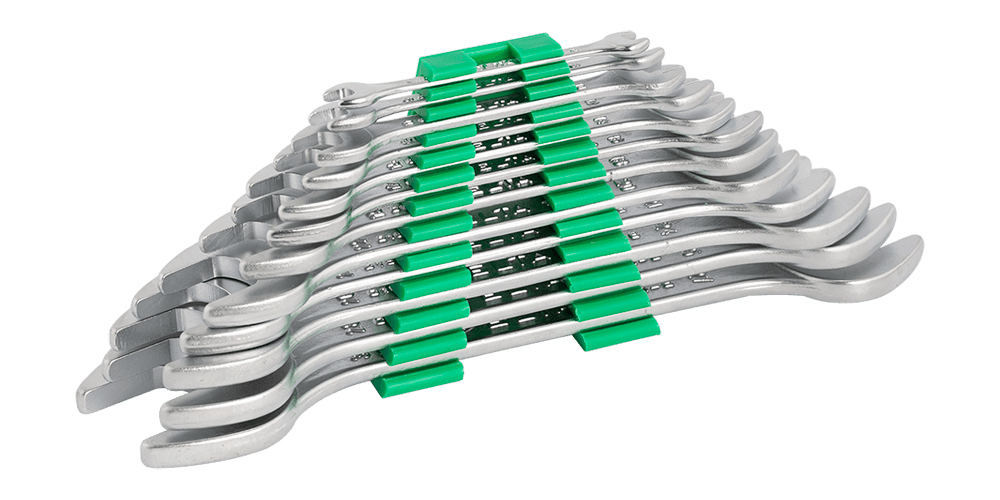 Elta Double Ended Open Jaw Wrench Set (mm) 12 Pcs