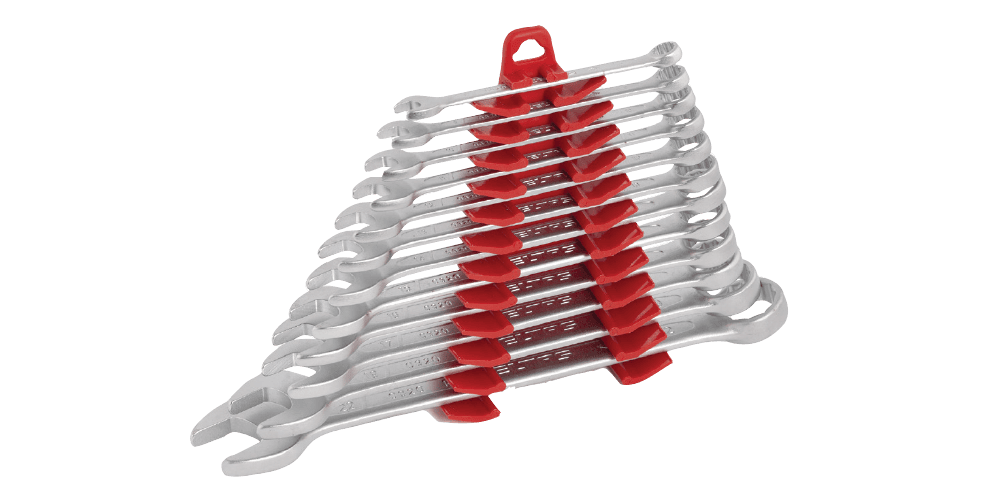 İzeltaş Combination Wrench Short Pattern Set (mm) 12 Pcs