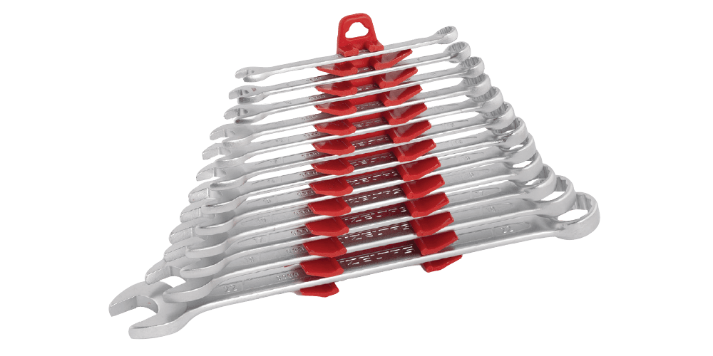 İzeltaş Combination Wrench, Long Pattern Set (mm) 12 Pcs