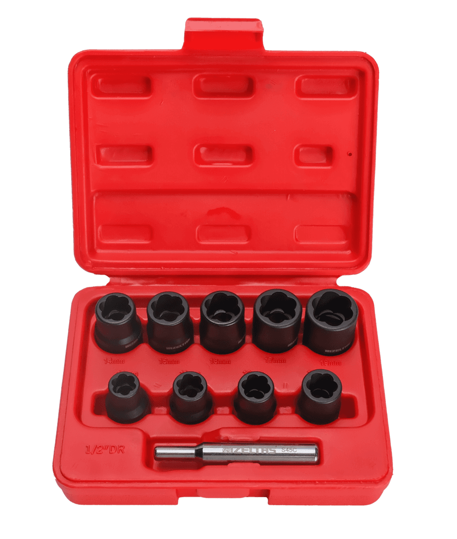 İzeltaş 1/2″ Twist Socket Wrench Set (10 Pcs,mm)