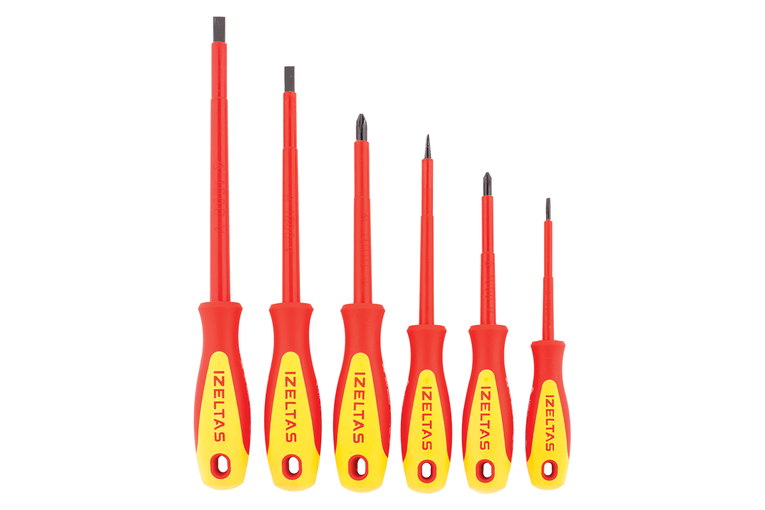 İzeltaş Insulated Electrician Set 1000V (6 Pcs)