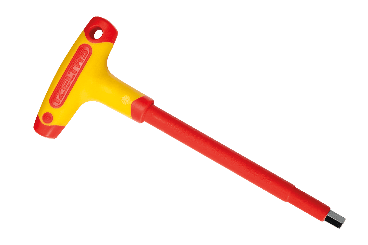İzeltaş Hex Key Wrench T – Handle Insulated 1000V 10 mm
