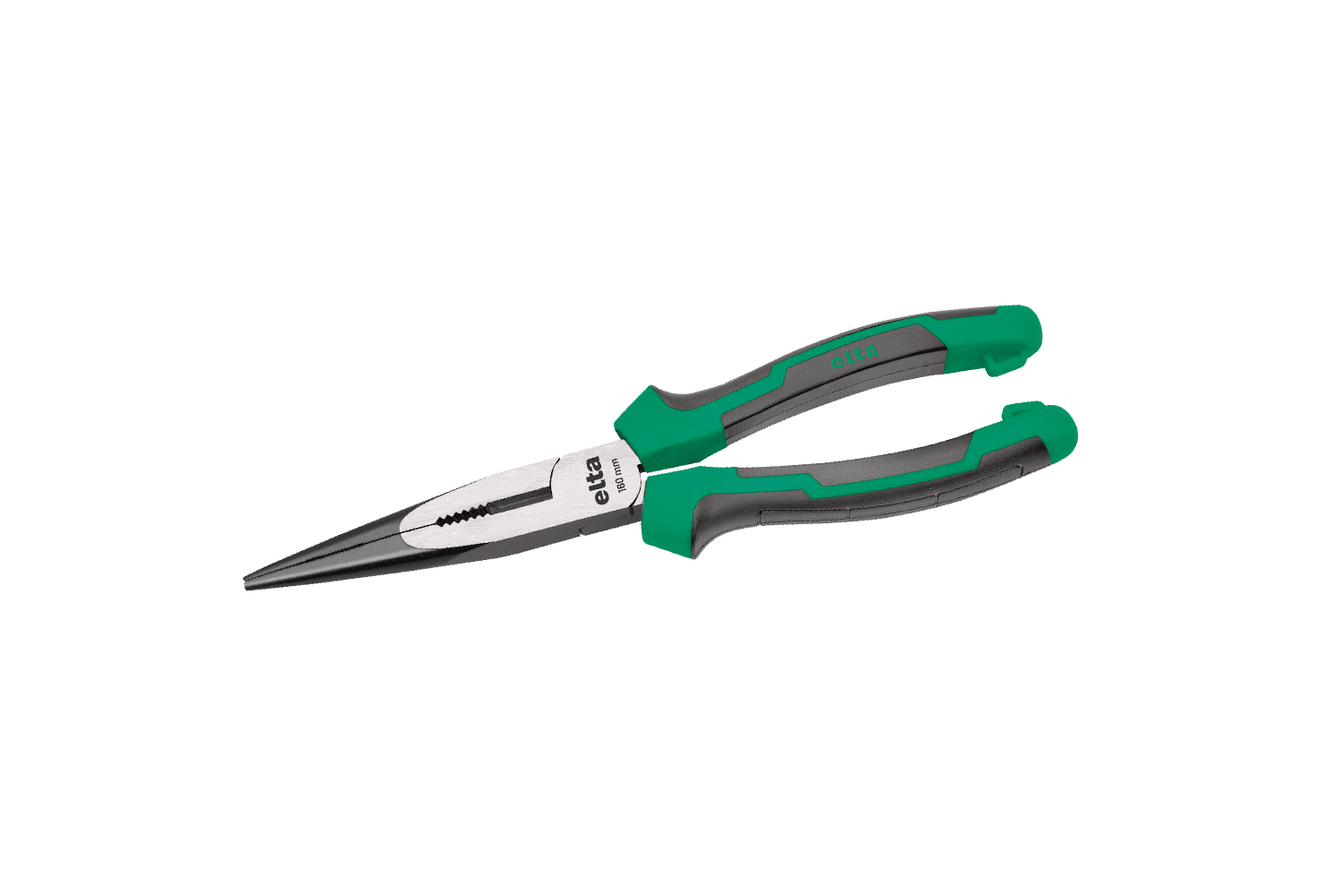 Elta Long Nose Pliers (Flat) Ergonomic 160 mm
