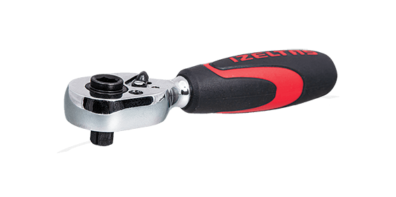 İzeltaş 1/4” Socket/Bit Holder mini Ratchet (72 Teeth)